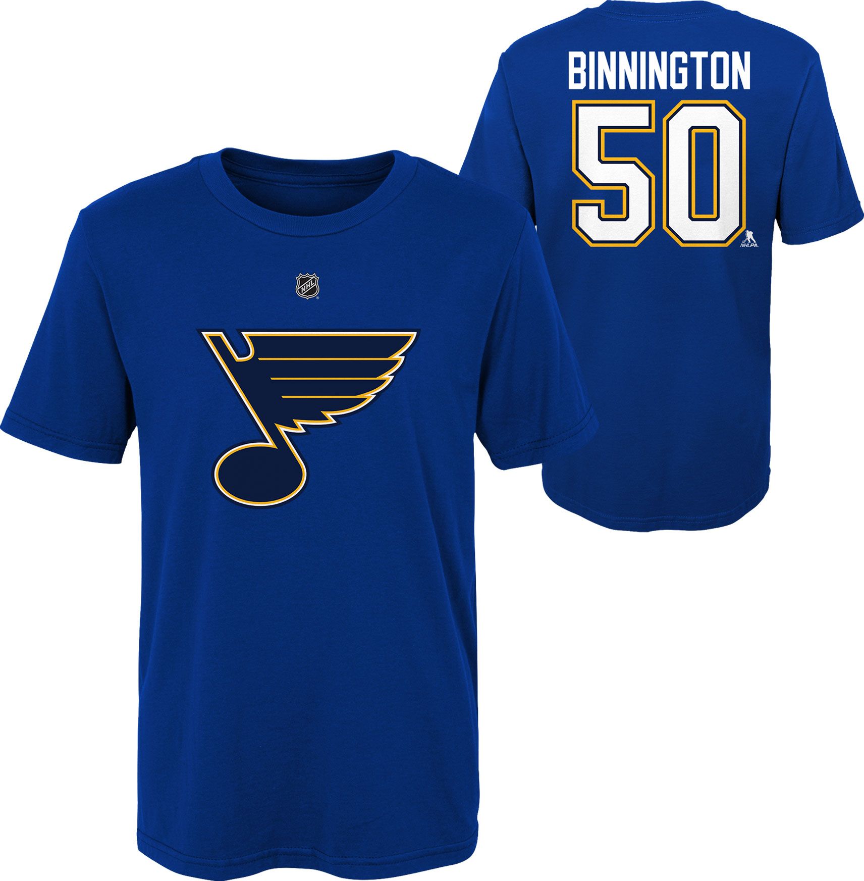 NHL Youth St. Louis Blues Jordan Binnington #50 T-Shirt product image