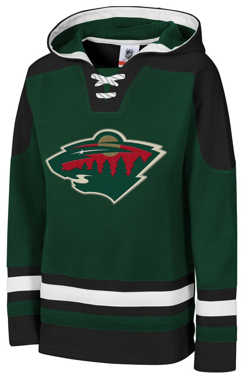 NHL Youth Minnesota Wild Green Must-Have Ageless Home Pullover Hoodie product image