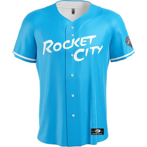 OT Sports Men's Rocket City Trash Pandas White Replica Home Jersey