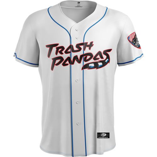 OT Sports Men's Rocket City Trash Pandas White Replica Home Jersey