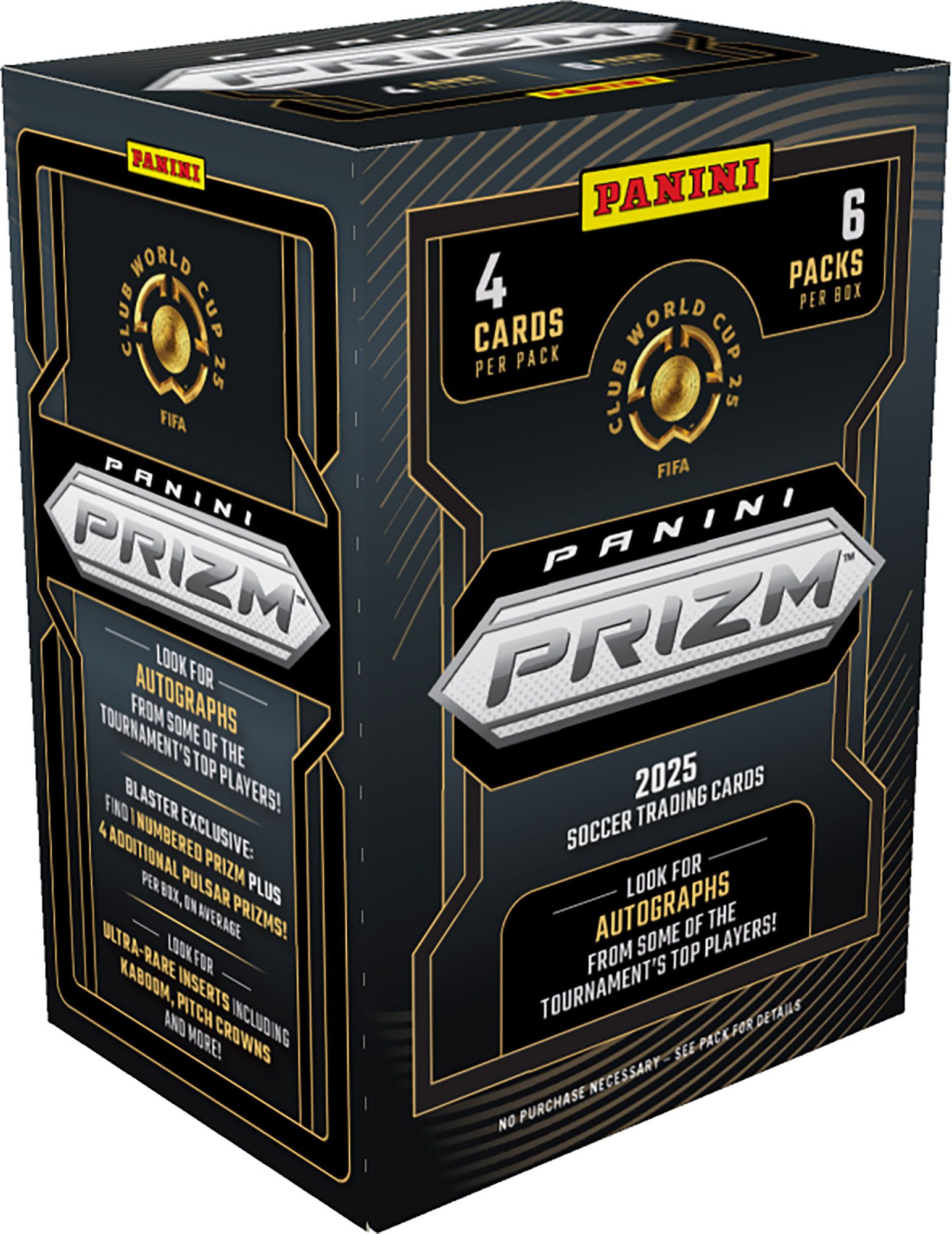 2025 Panini Prizm Club World Cup Soccer Blaster Box product image