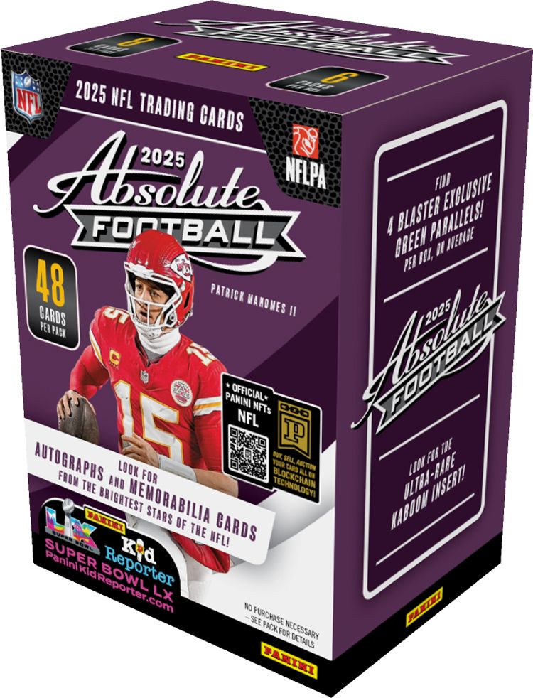 2025 Panini Absolute Football Blaster Box product image