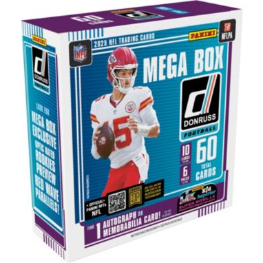 sorry, 2025 Panini Donruss Football NFL Mega Box is currently out of stock