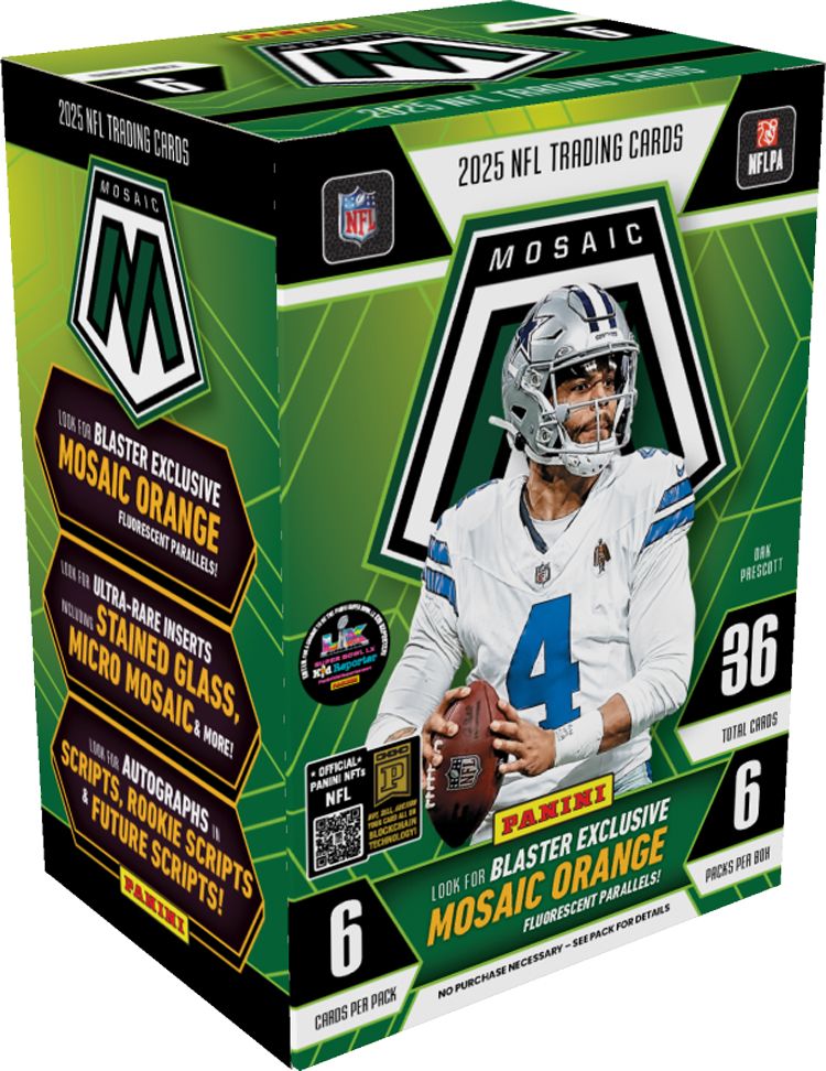 2025 Panini Mosaic Football Blaster Box product image