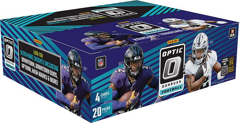 rare football cards 2025 Score-A-Treat 6 Boxes Per Case Top 10 Chase Cards in