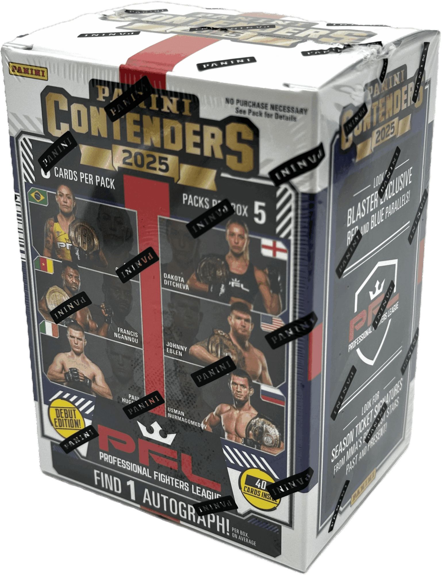 2025 Panini PFL Contenders Blaster Box product image