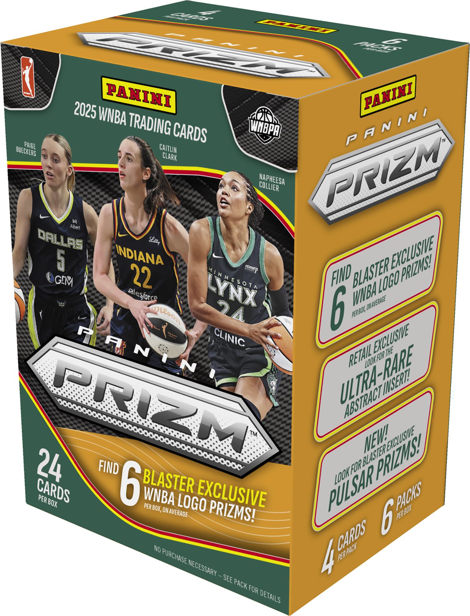 2025 Panini PRIZM DSG Exclusive WNBA Blaster Box product image