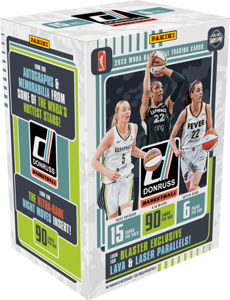 2025 Panini WNBA Donruss Blaster Box product image