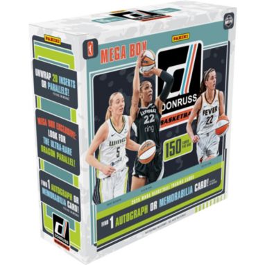 sorry, 2025 Panini WNBA Donruss Mega Box is currently out of stock