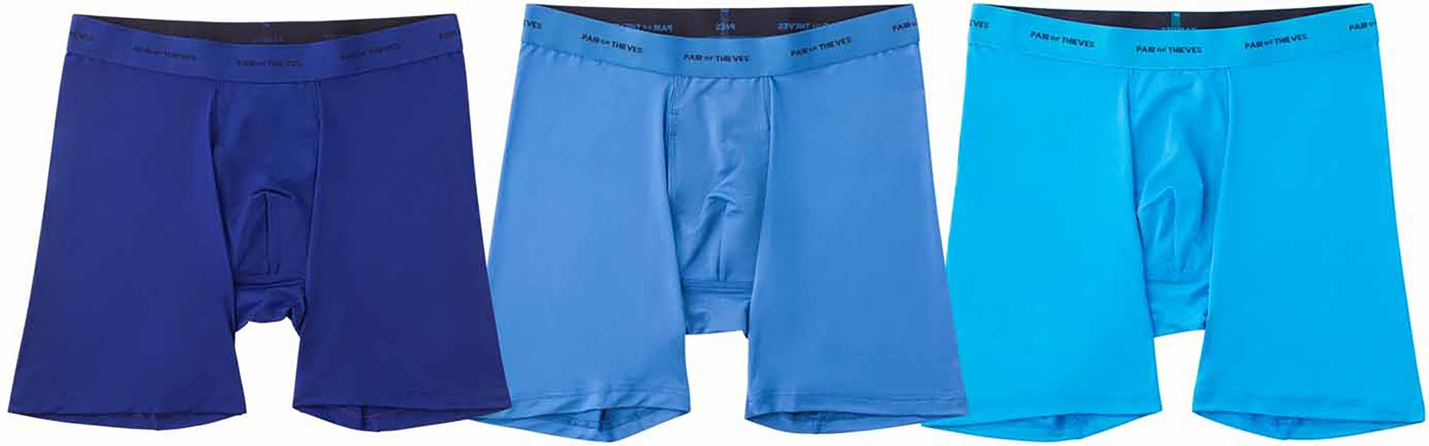 Pair of Thieves Men's Quick Dry Action Blend 8'' Boxer Briefs - 3 Pack product image