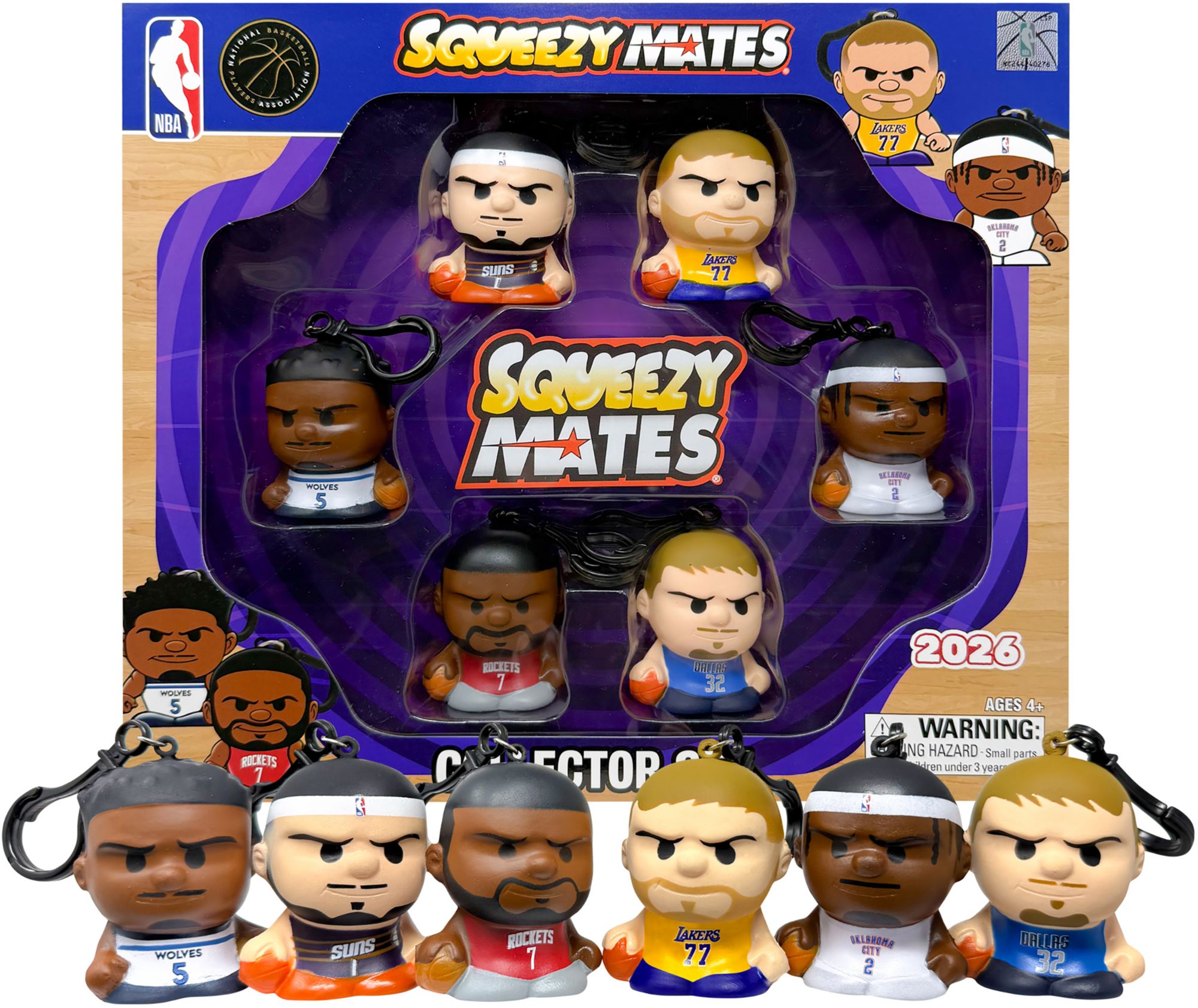 Party Animal NBA SqueezyMates Gift Set product image