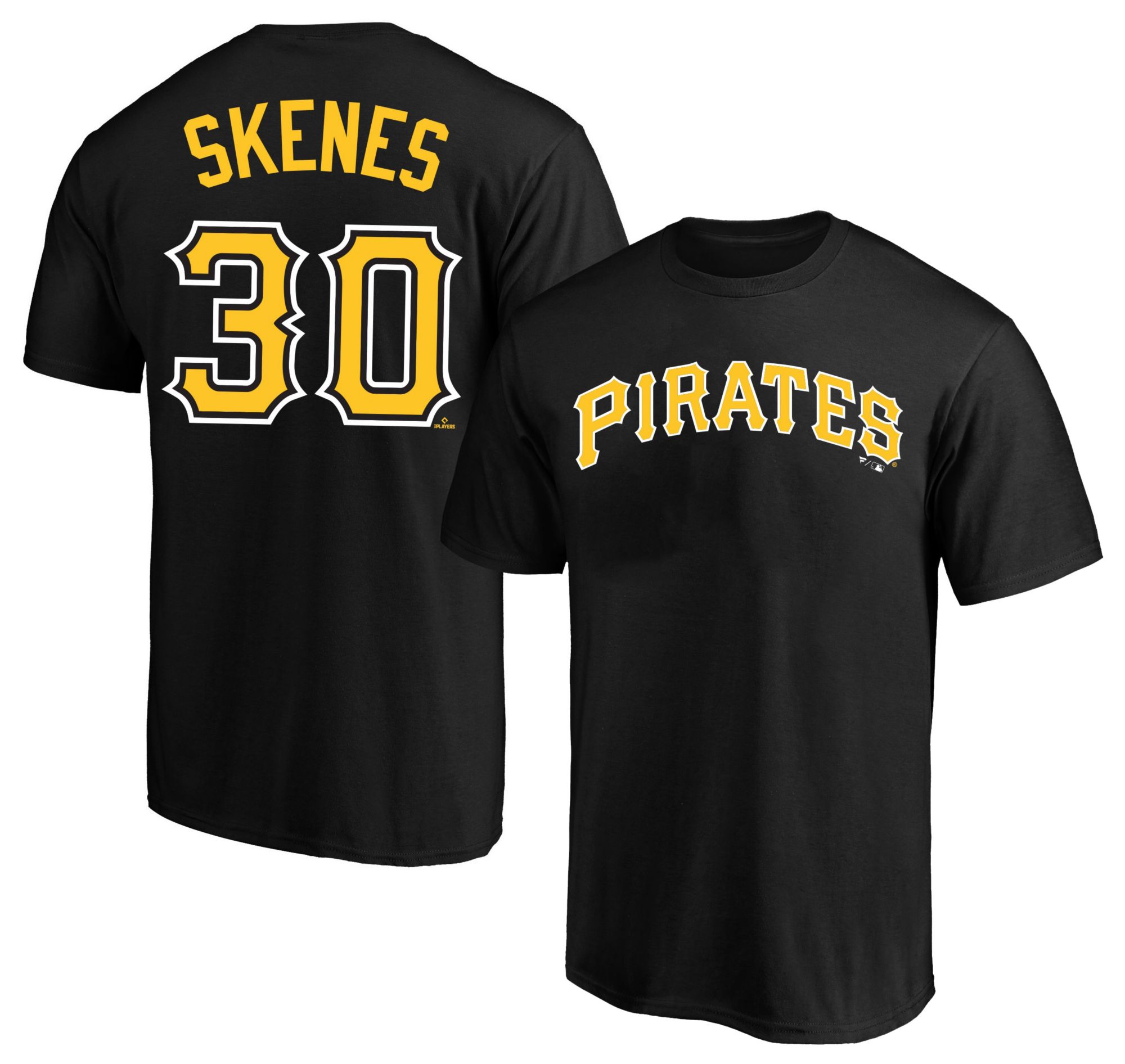 MLB Adult Pittsburgh Pirates Black Paul Skenes  Big and Tall T-Shirt product image