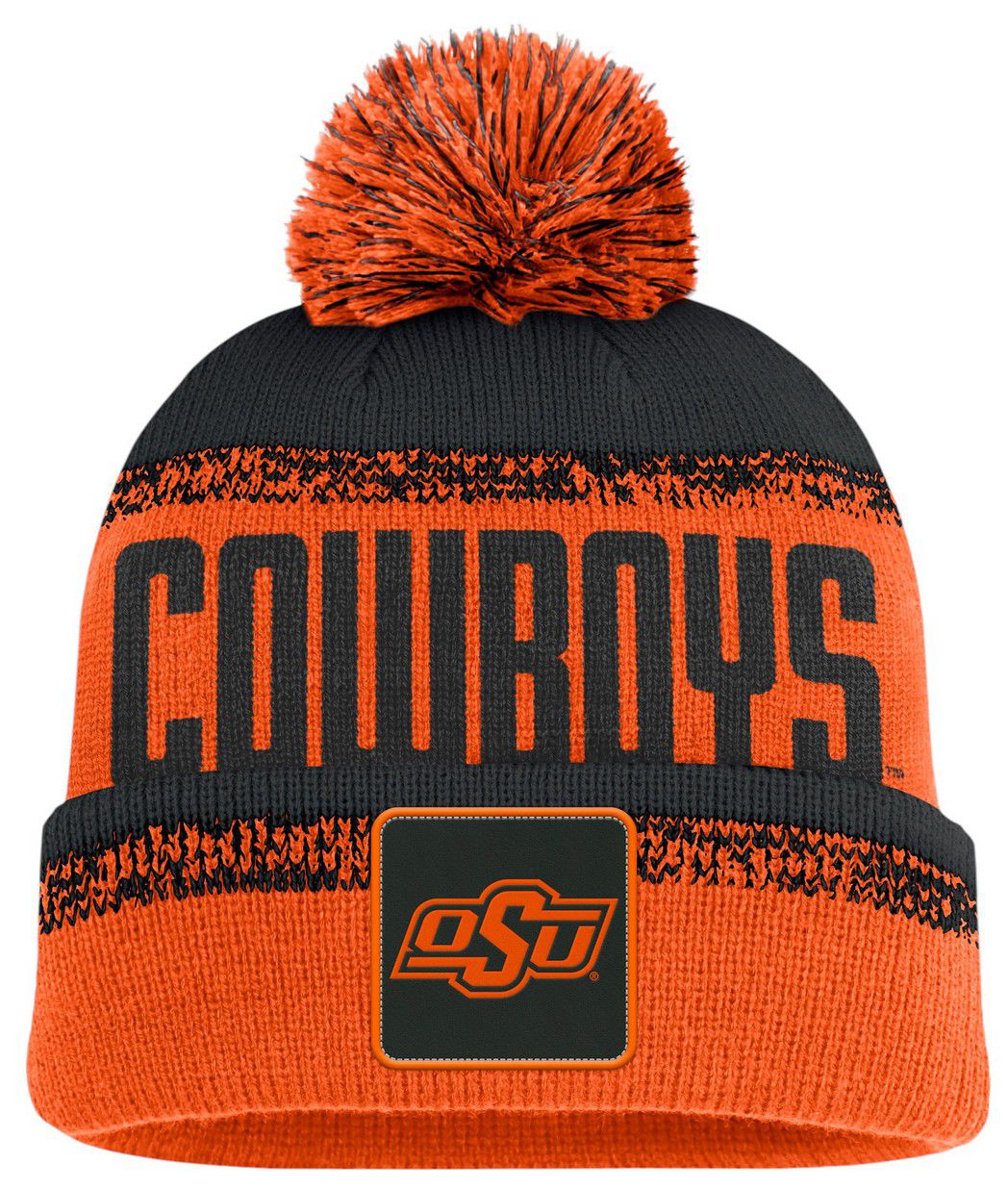 NCAA Adult Oklahoma State Cowboys Dark Orange Thrive Knit Beanie product image