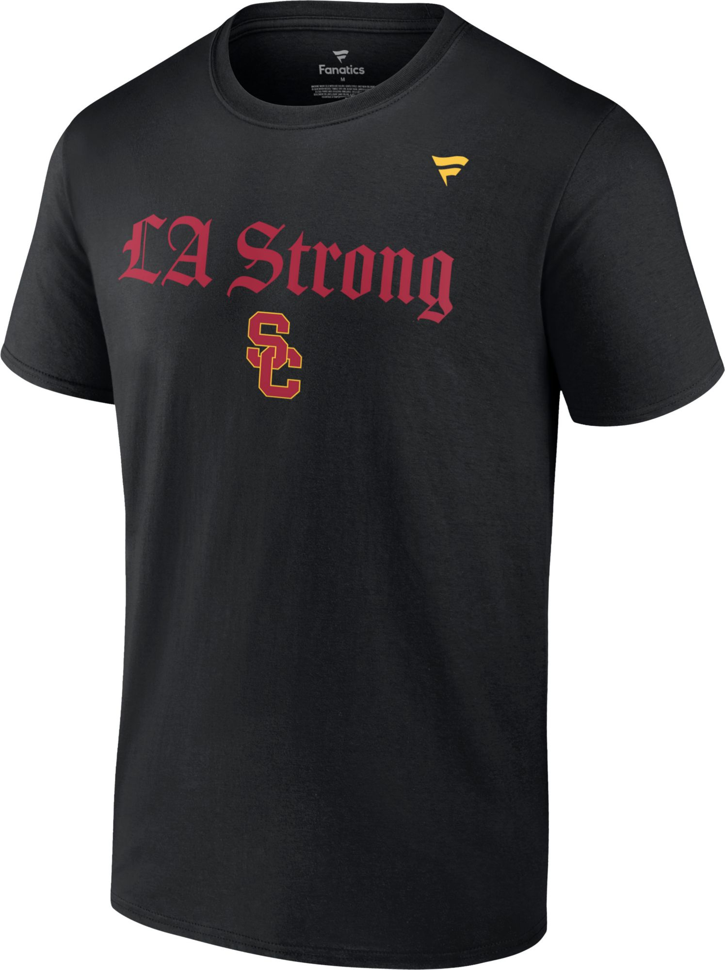 NCAA Adult USC Trojans LA Strong Black T-Shirt product image