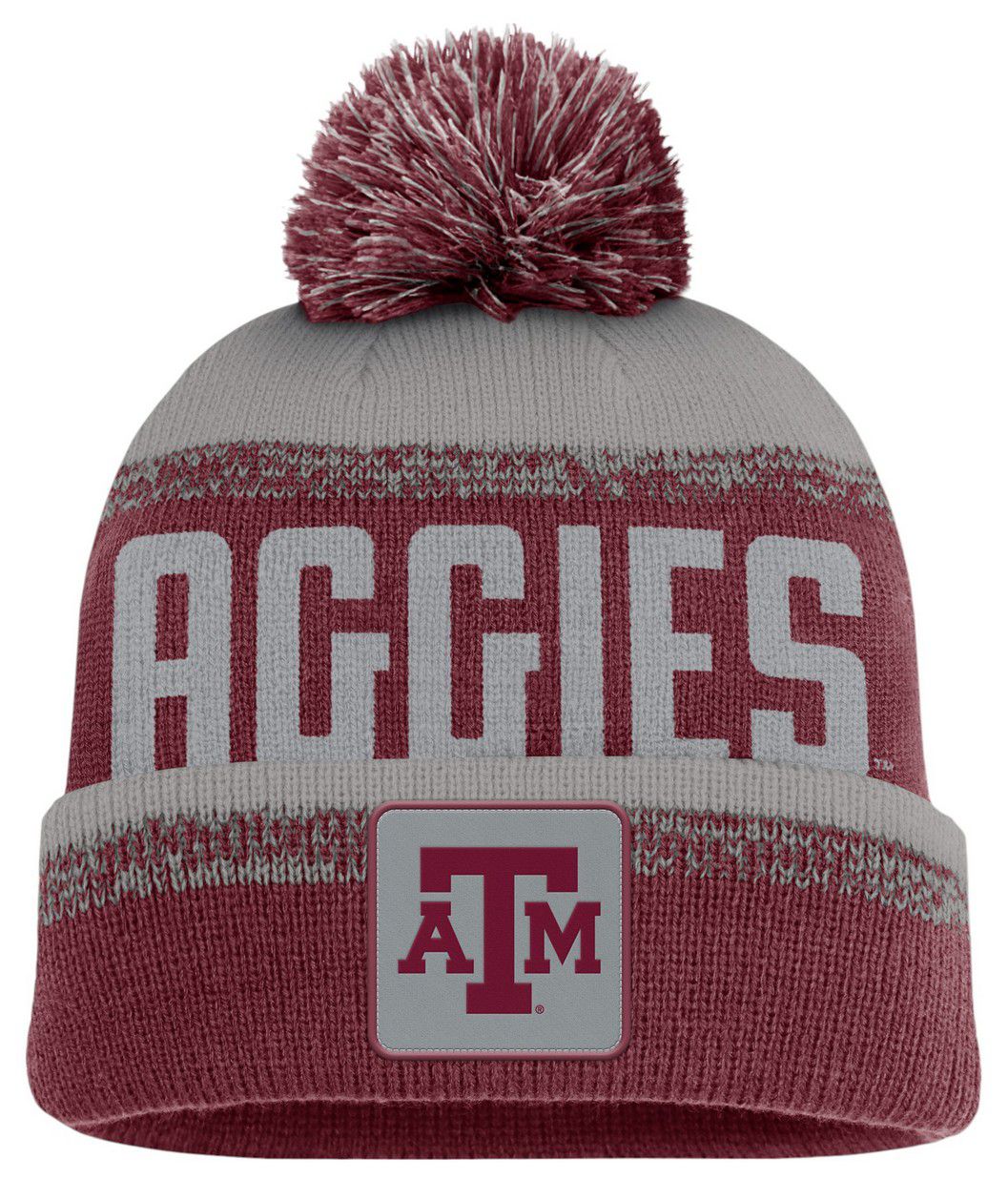 NCAA Adult Texas A&M Aggies Classic Maroon Thrive Knit Beanie product image