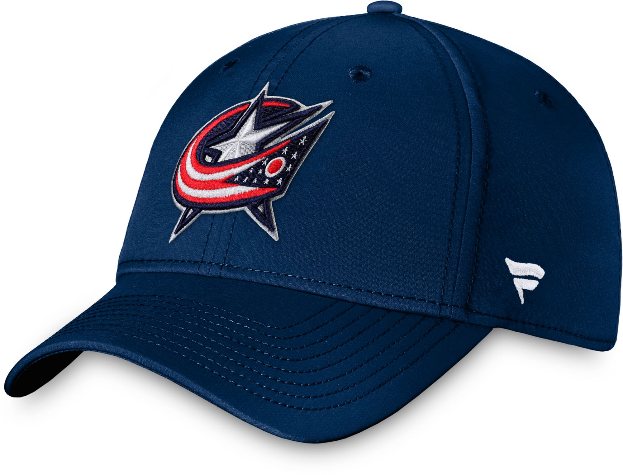 NHL Adult Columbus Blue Jackets Navy Core Flexfit Hat product image
