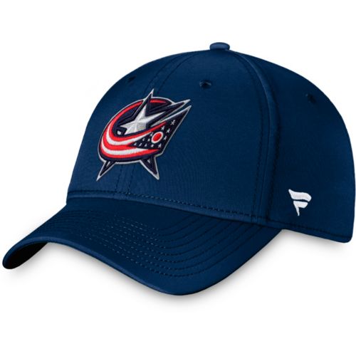 NHL Men's Columbus Blue Jackets Cream Unstructured Adjustable Hat