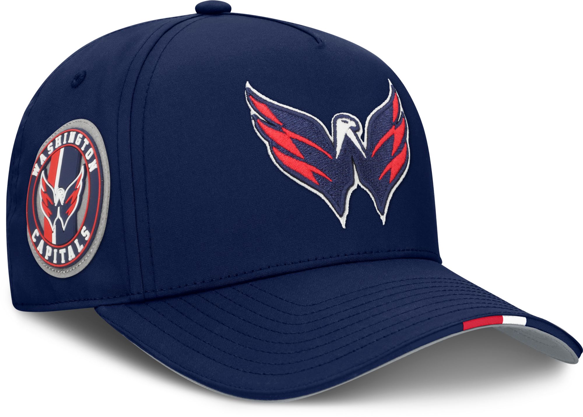 NHL Adult Washington Capitals Navy 2025 Draft Podium Adjustable Hat product image