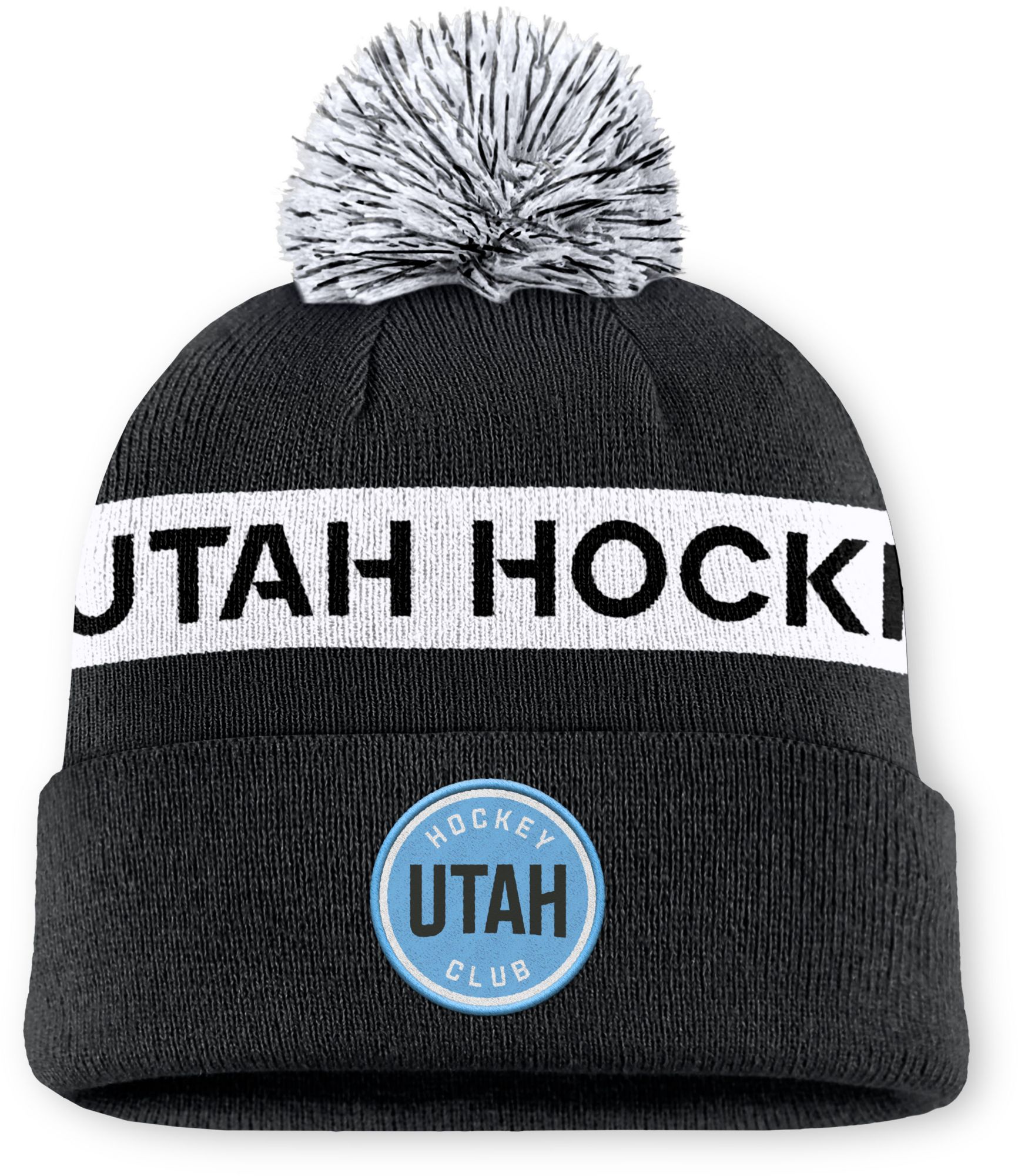 NHL Adult Utah Hockey Club Black Authentic Pullover Hoodie product image
