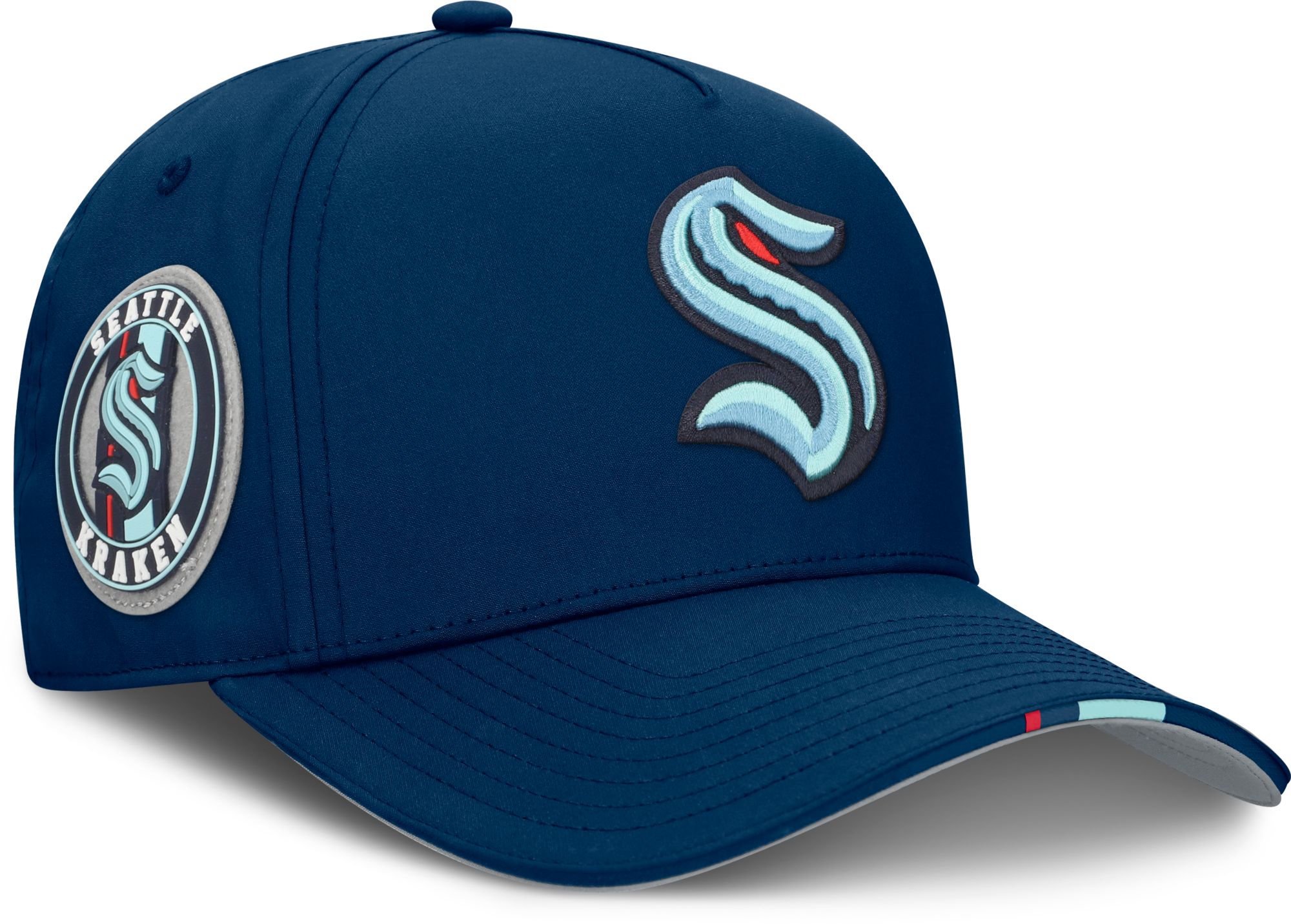 NHL Adult Seattle Kraken Navy 2025 Draft Podium Adjustable Hat product image