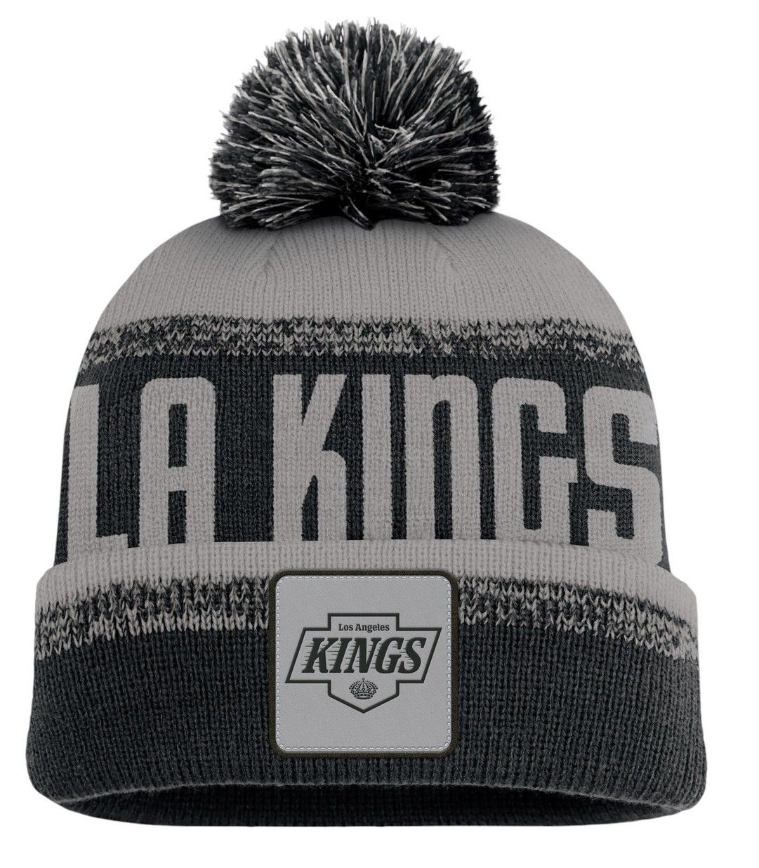NHL Adult Los Angeles Kings Black Thrive Pom Knit Beanie product image