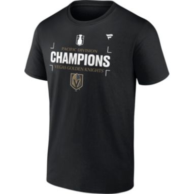 sorry, NHL Adult Vegas Golden Knights 2025 Pacific Division Champions Black T-Shirt is currently out of stock