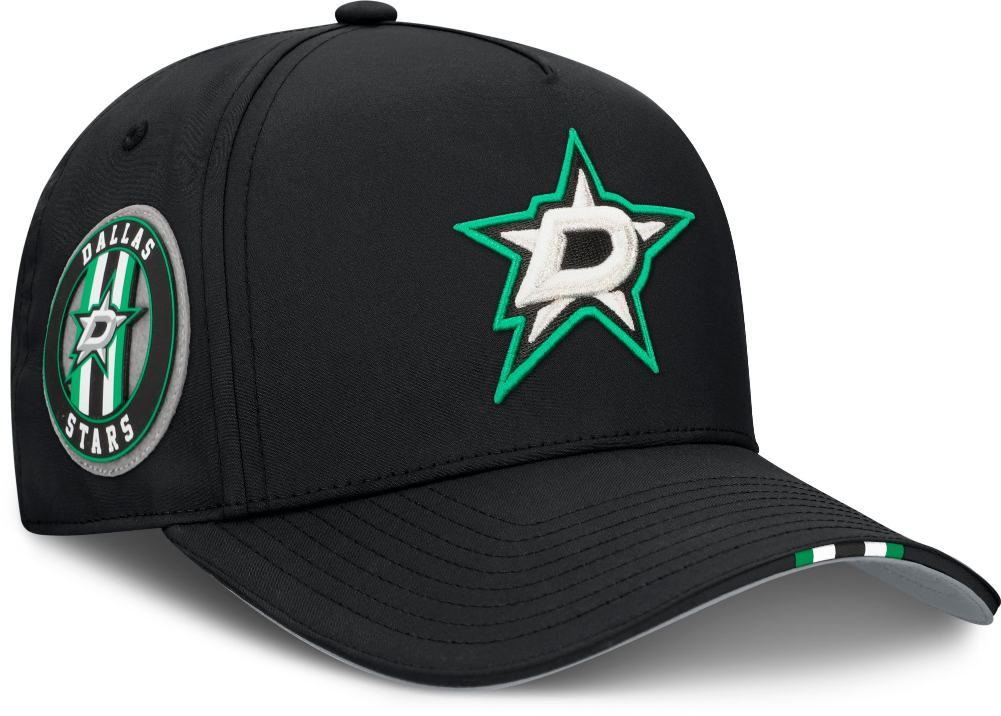 NHL Adult Dallas Stars Black 2025 Draft Podium Adjustable Hat product image