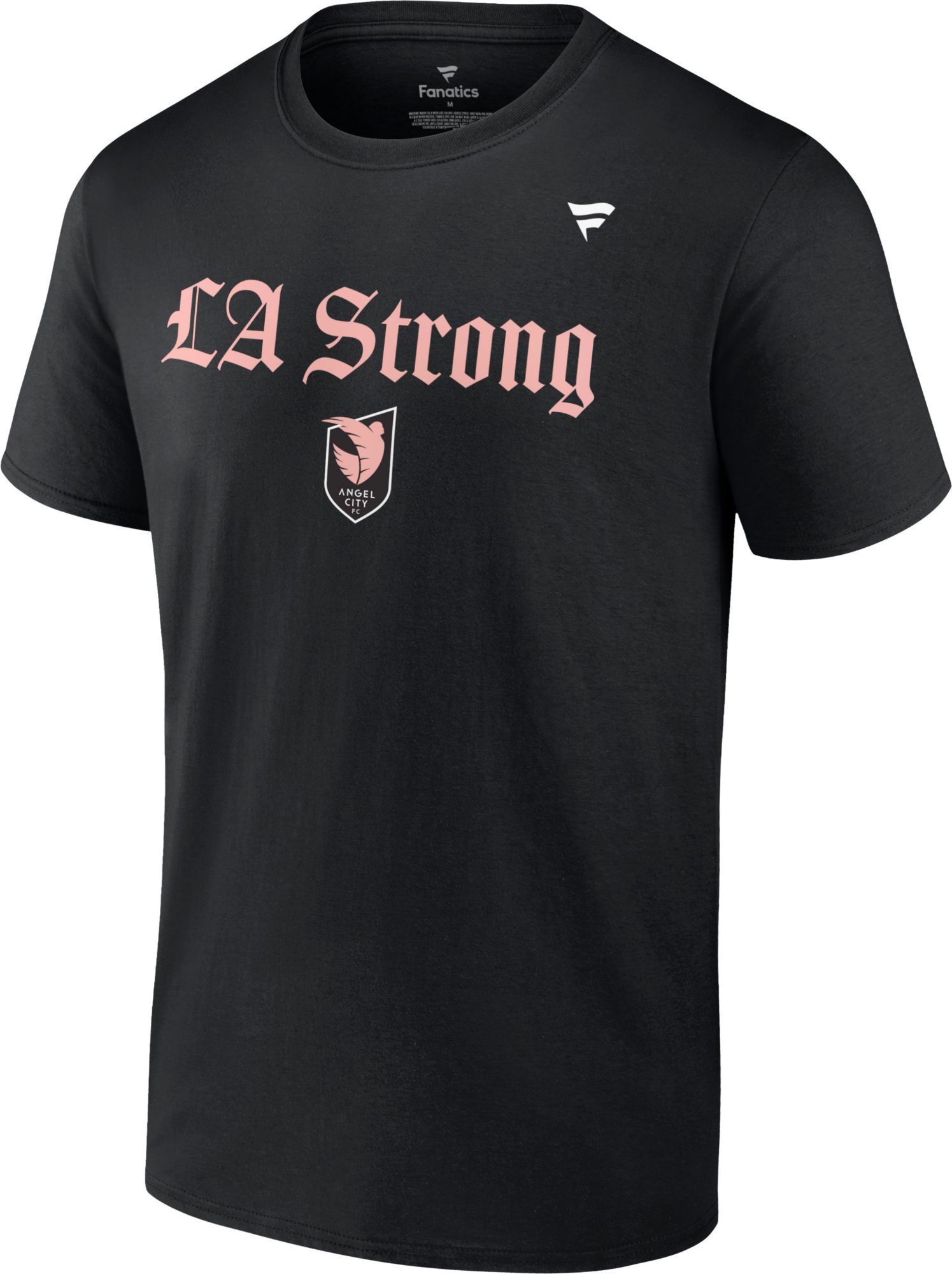 NWSL Adult Angel City FC LA Strong Black T-Shirt product image