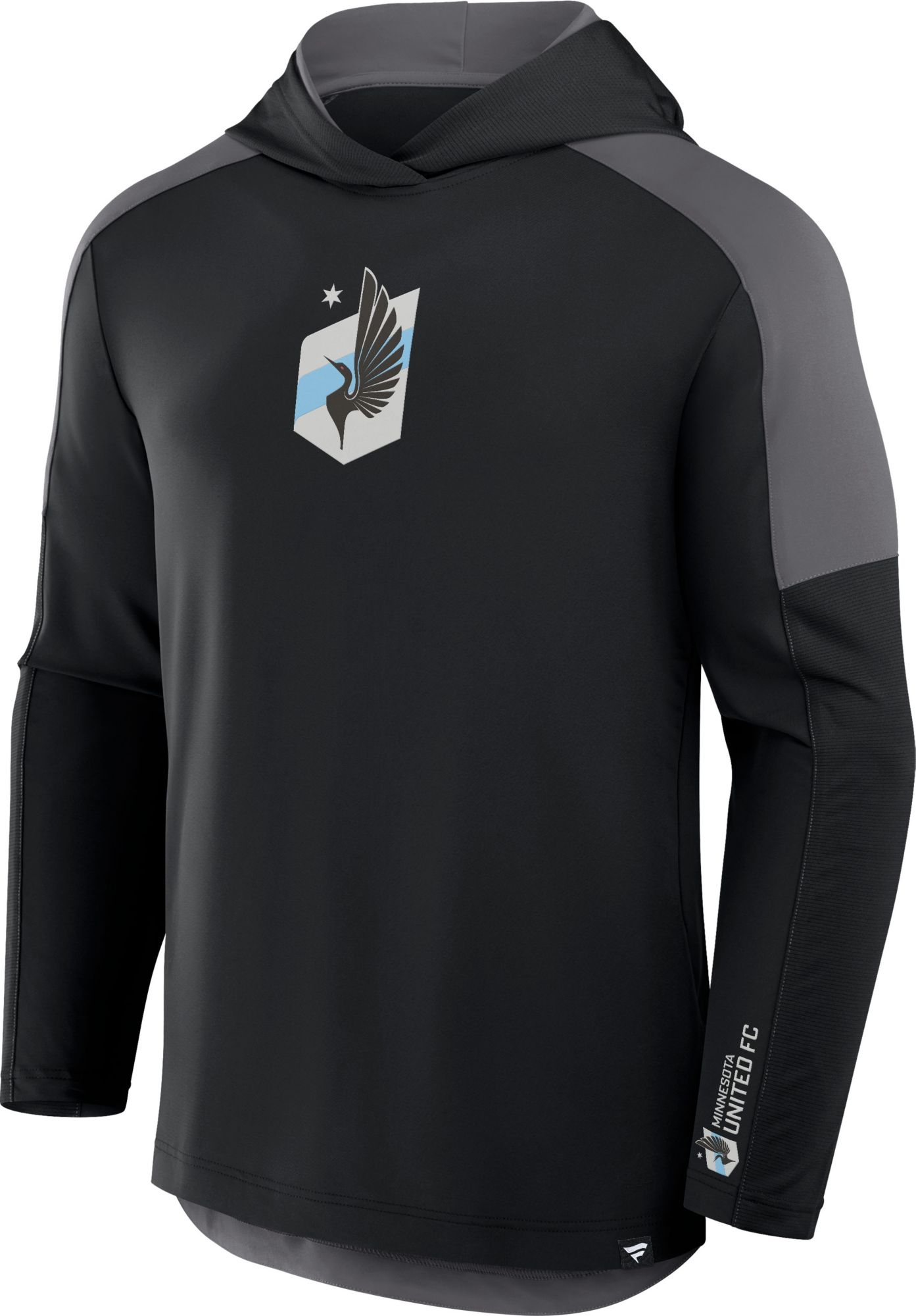 MLB Men's Minnesota United FC Logo Black Pullover Hoodie product image