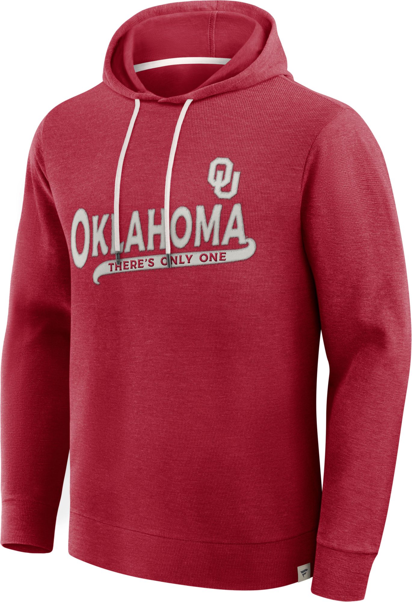 NCAA Men's Oklahoma Sooners Cardinal Huddle Long Sleeve Pullover Hoodie product image