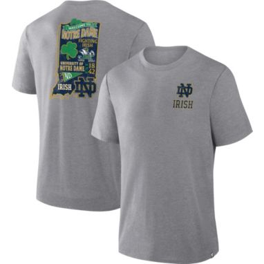 sorry, NCAA Men's Notre Dame Fighting Irish Athletic Gray Heather Triblend 'Find Your Drive' T-Shirt is currently out of stock