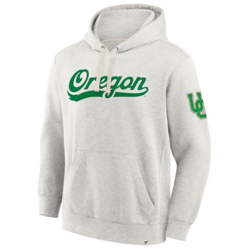 Champion Men's Oregon Ducks White Reverse Weave Crewneck