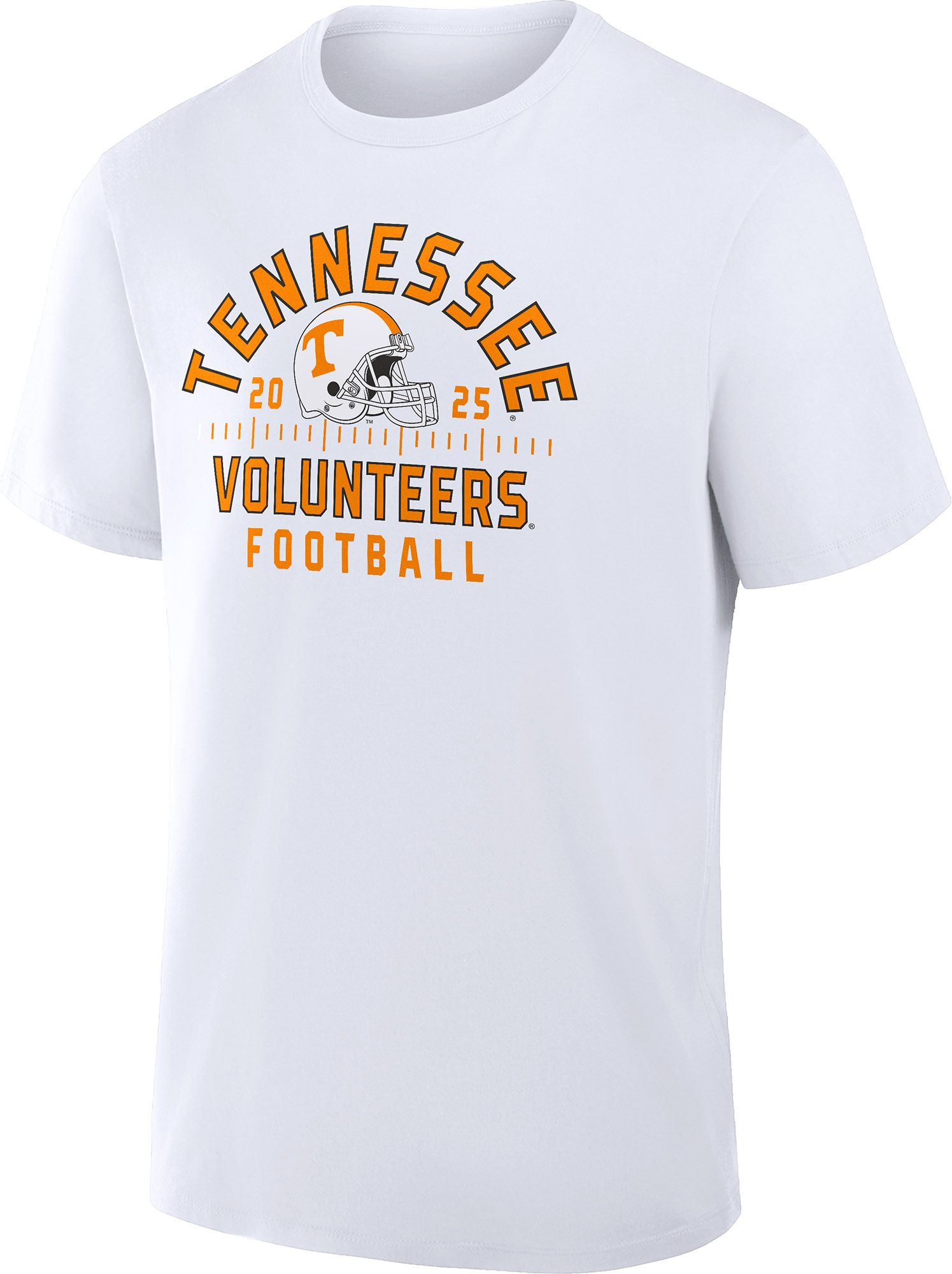 NCAA Men's Tennessee Volunteers White Football Schedule 2025 T-Shirt product image