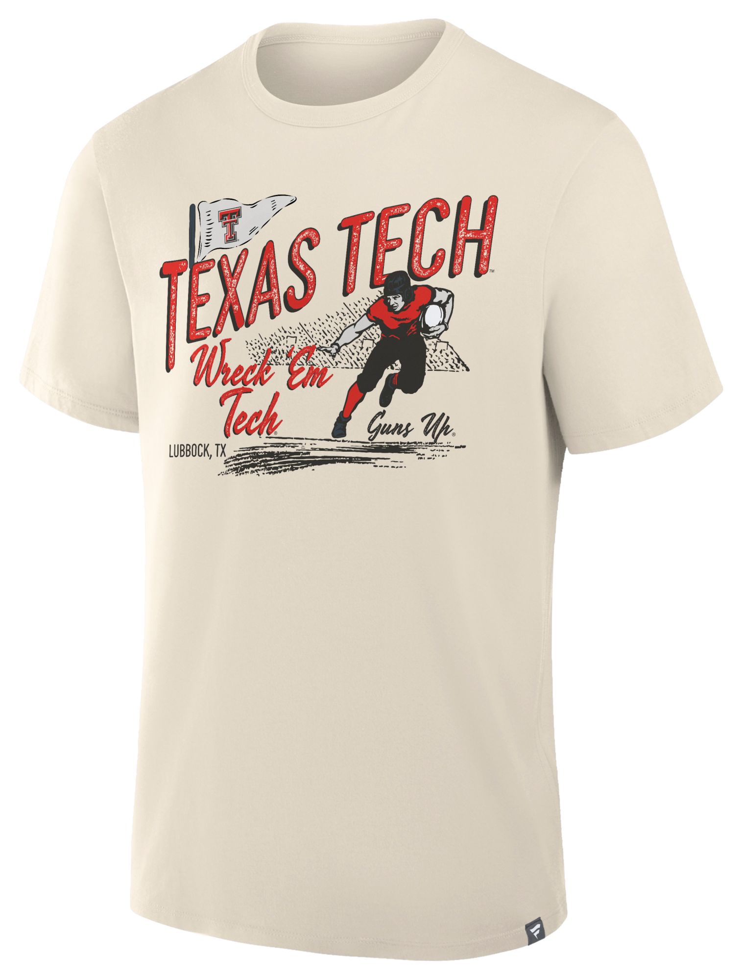 NCAA Men's Texas Tech Red Raiders Khaki Fearless Drive T-Shirt product image