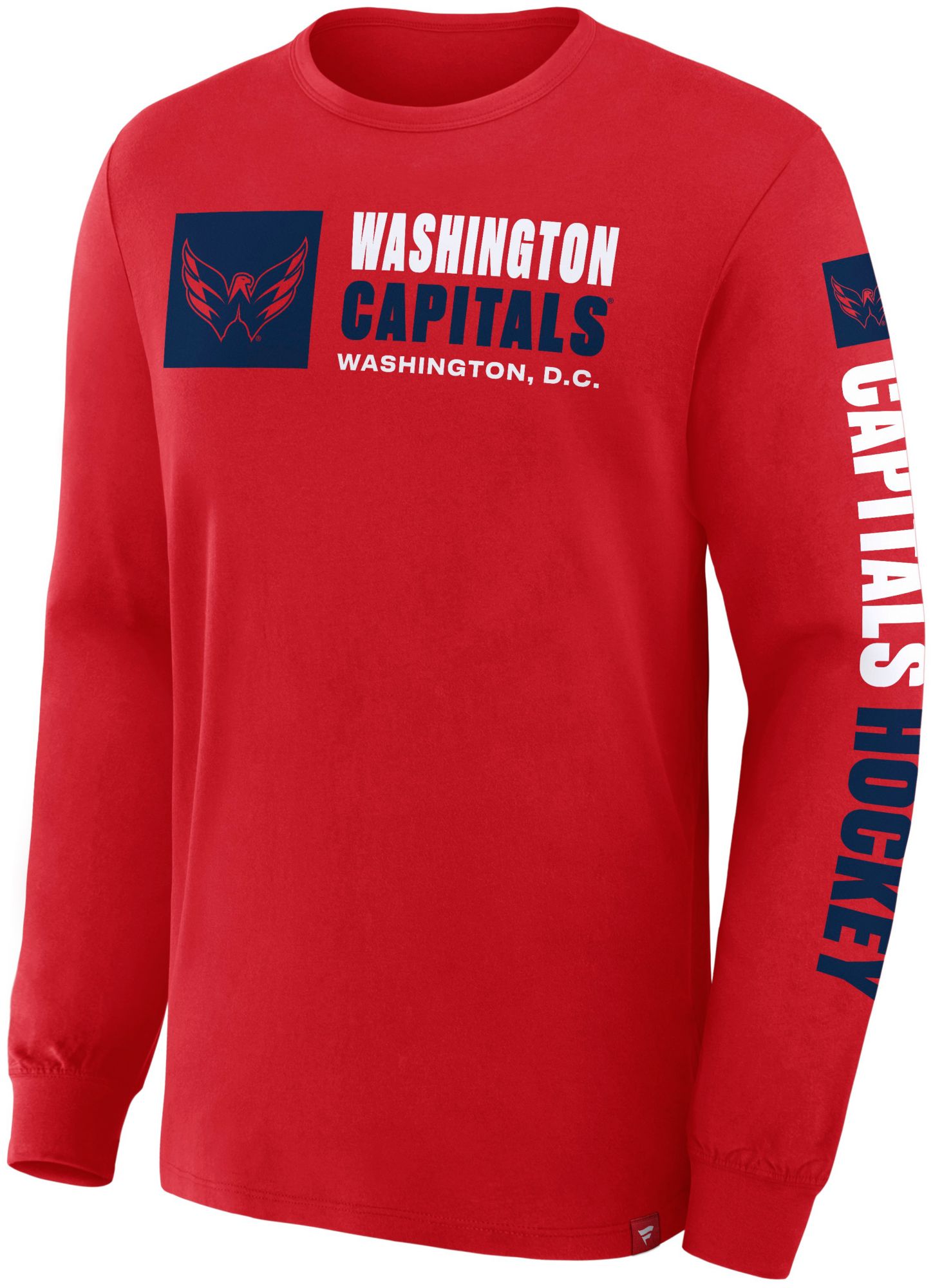 NHL Men's Washington Capitals Red Legacy Long Sleeve T-Shirt product image