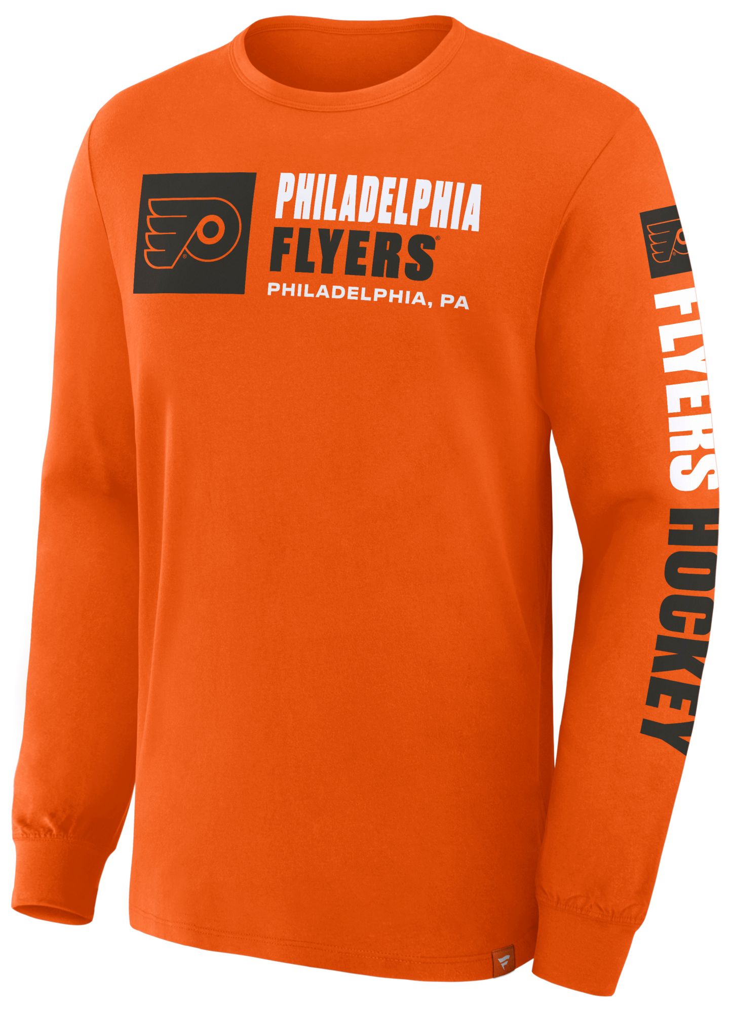 NHL Men's Philadelphia Flyers Orange Legacy Long Sleeve T-Shirt product image