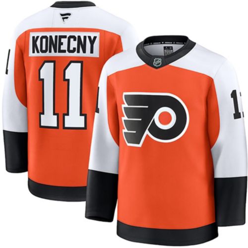 NHL Men's Philadelphia Flyers Matvei Michkov #39 Orange Premium