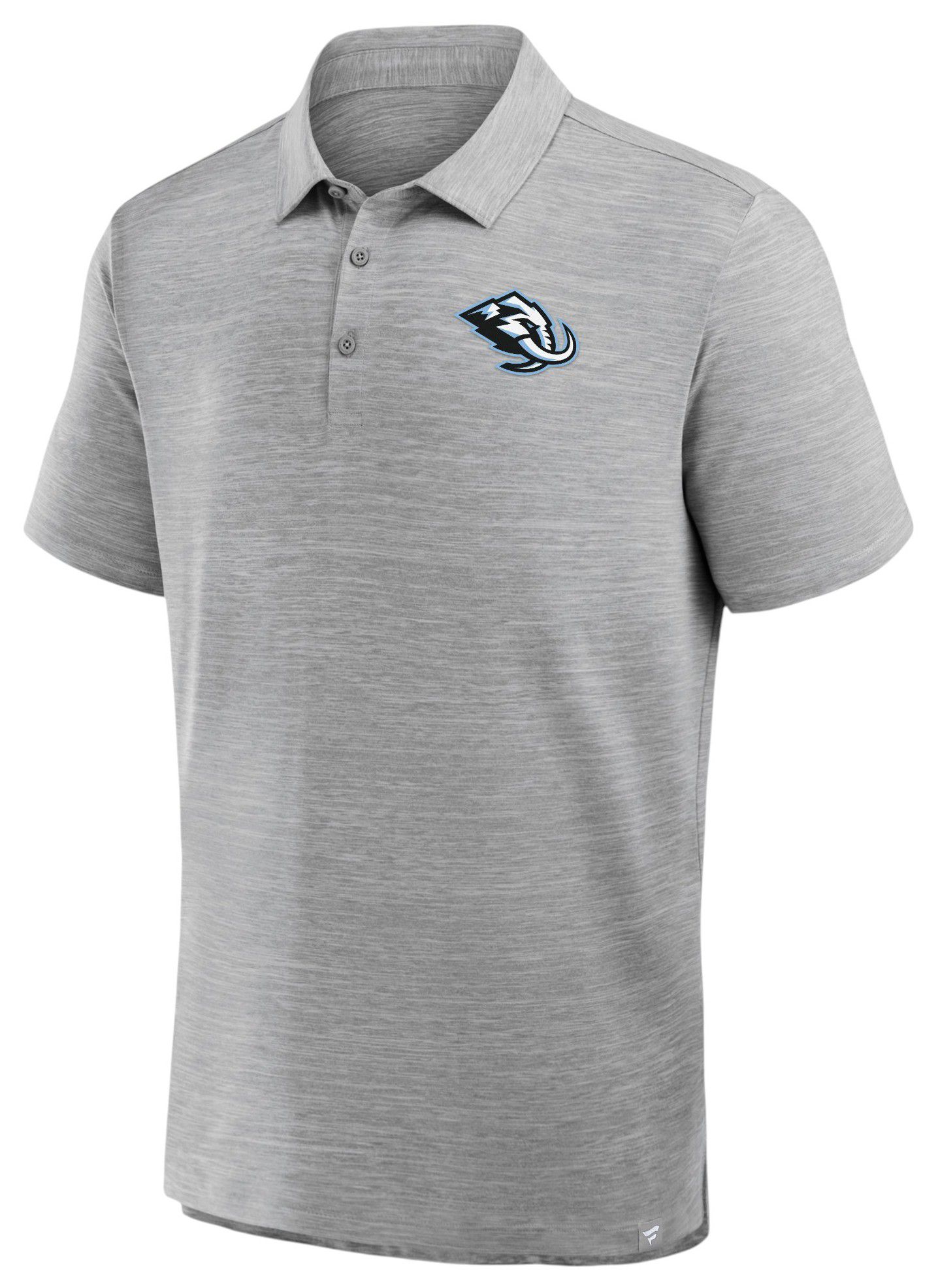 NHL Men's Utah Mammoths Grey Prime Logo Polo product image