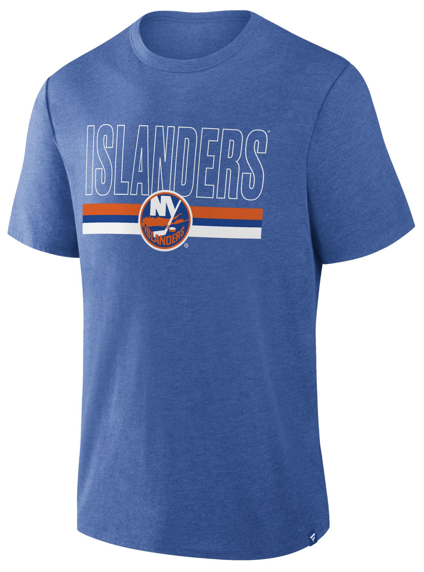 NHL Men's New York Islanders Blue Triblend Short Sleeve T-Shirt product image