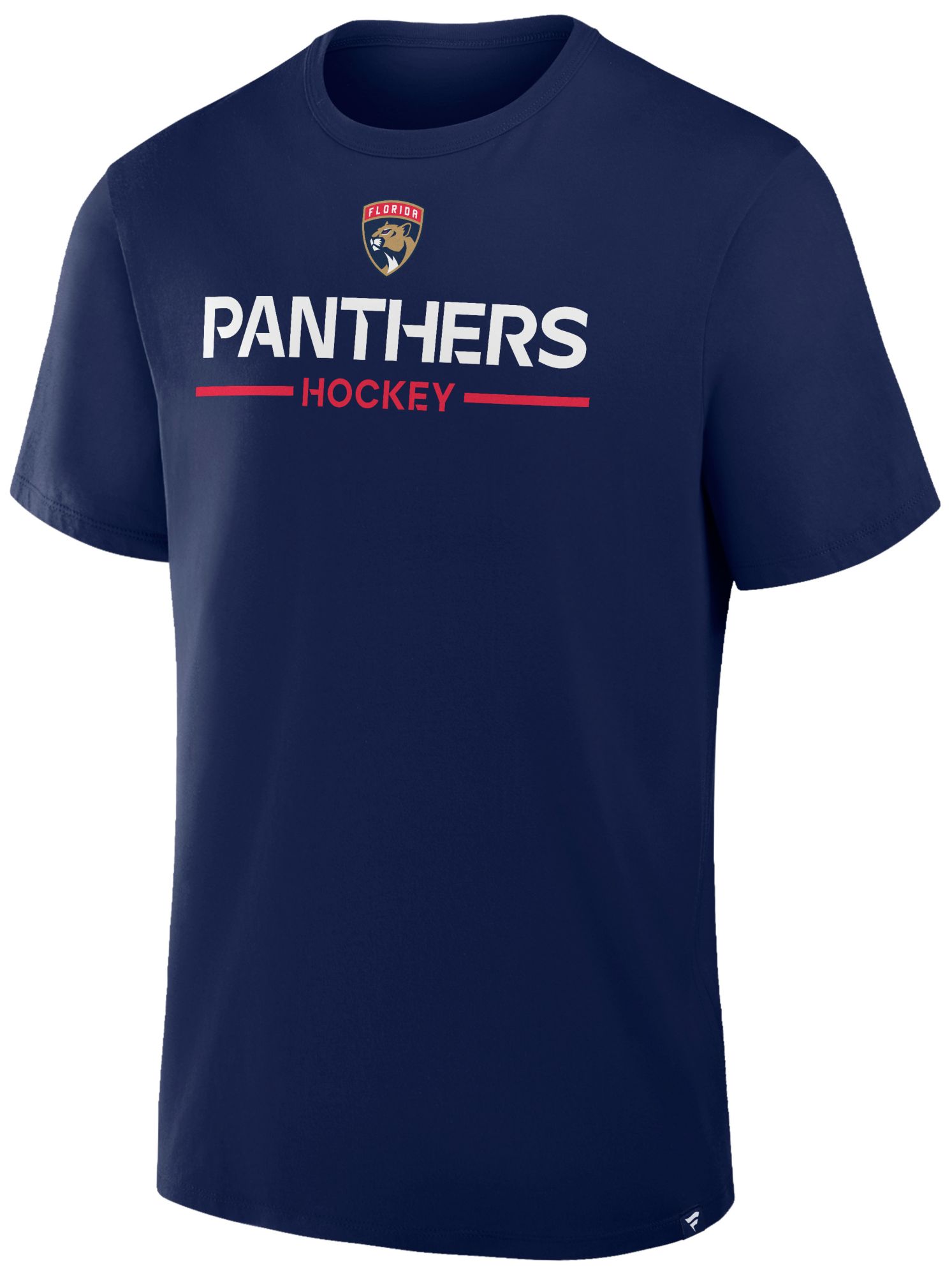 NHL Men's Florida Panthers Navy Rink Primary T-Shirt product image