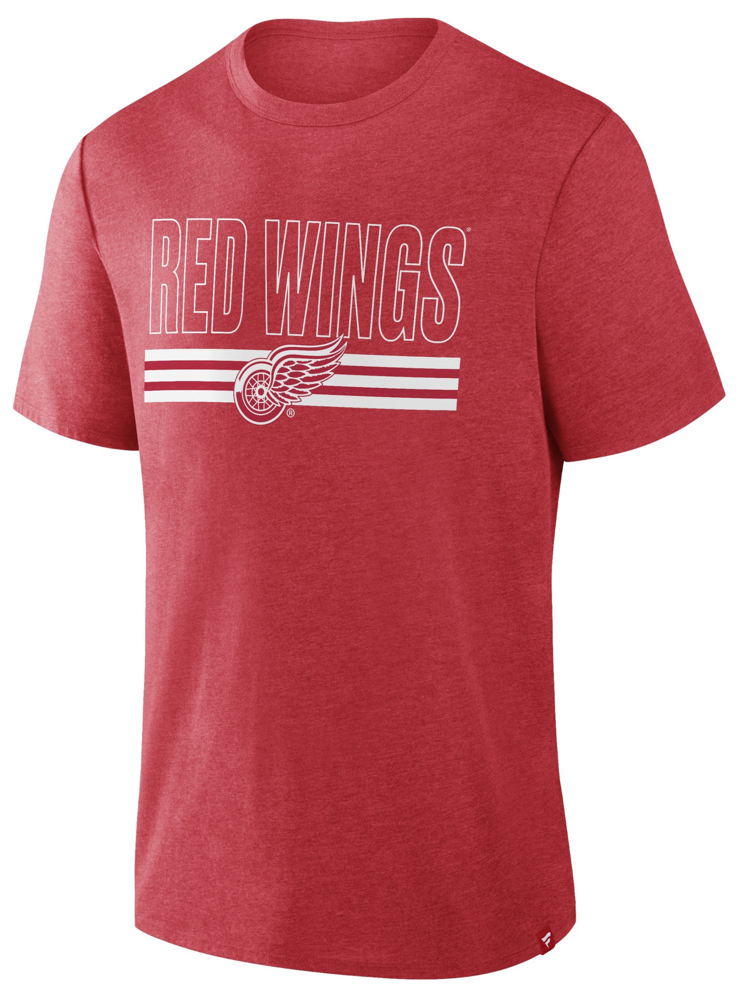 NHL Men's Detroit Red Wings Red Triblend Short Sleeve T-Shirt product image