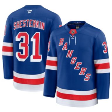 sorry, NHL Men's New York Rangers Igor Shesterkin #31 Blue Premium Authentic Home Jersey is currently out of stock