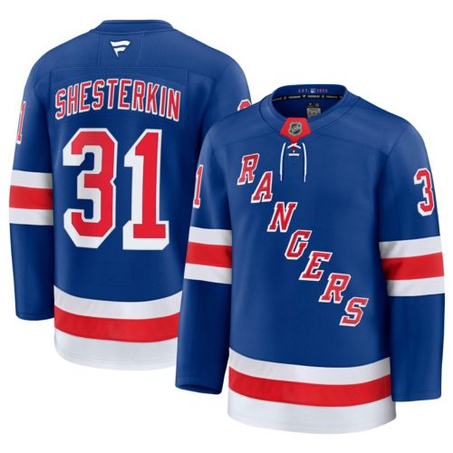NHL Men's New York Rangers Igor Shesterkin #31 Blue Alternate 2