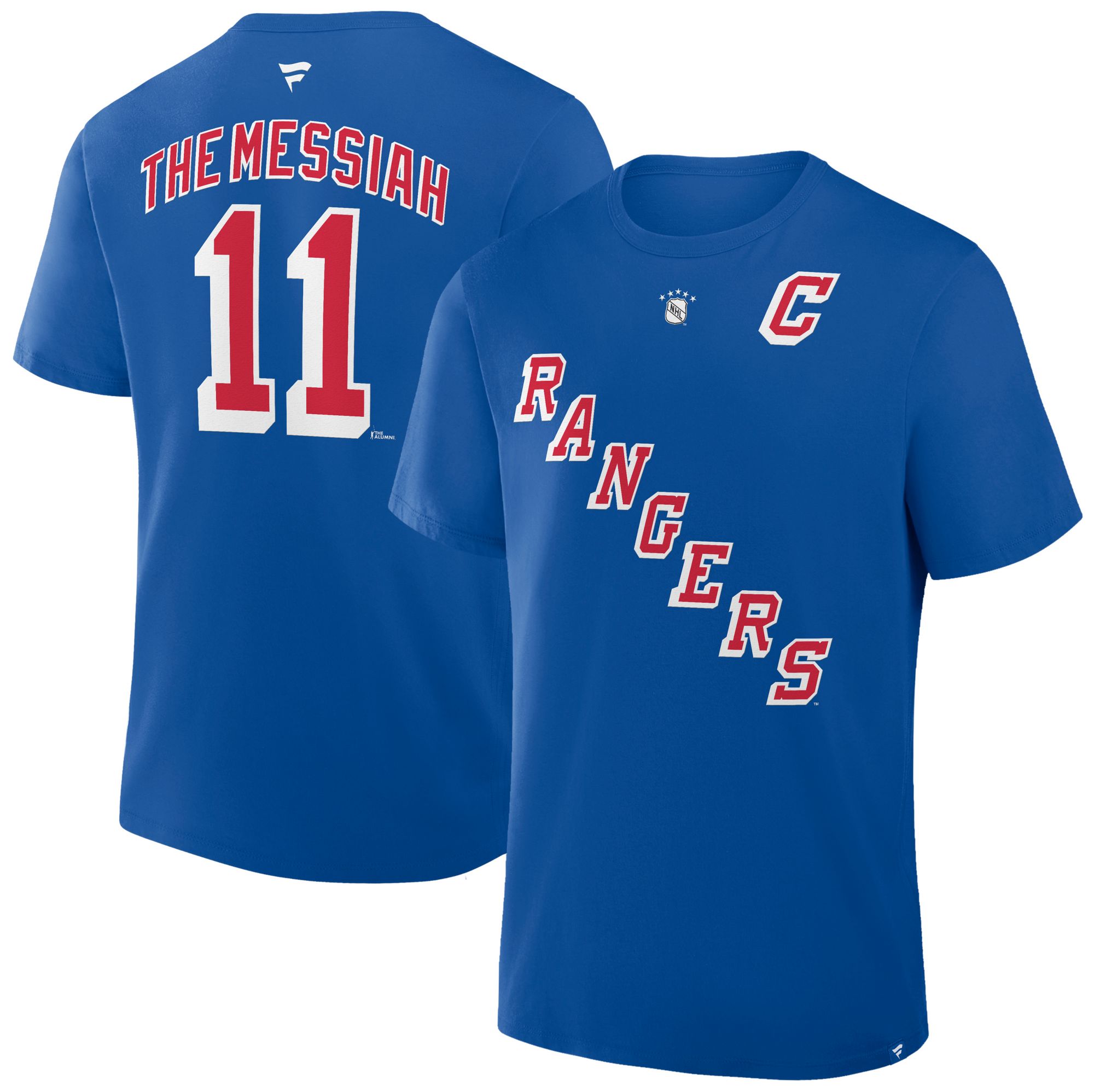 NHL Men's New York Rangers Mark Messier #11 Blue T-Shirt product image