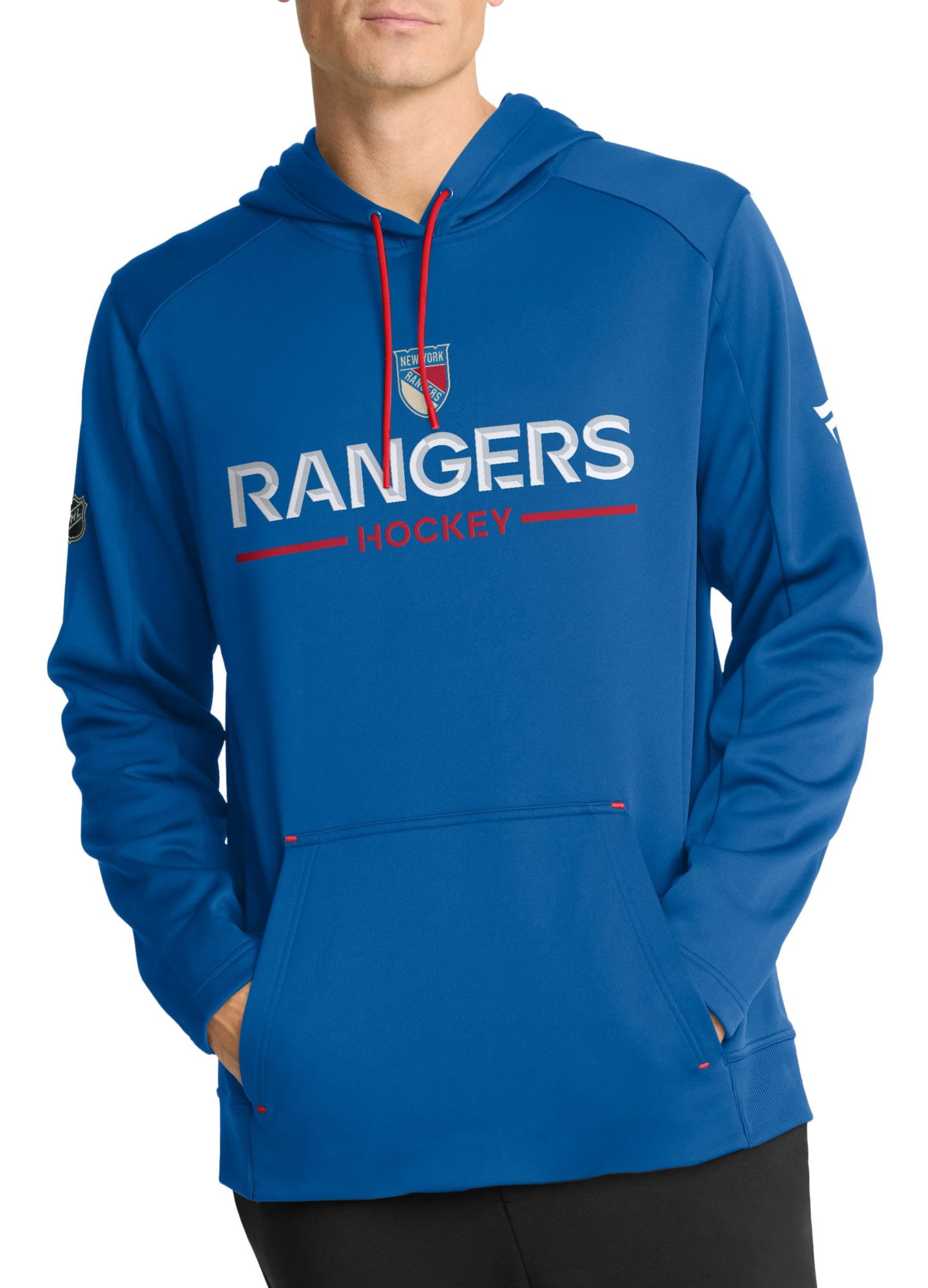 NHL Men's New York Rangers Centennial Blue Hoodie product image