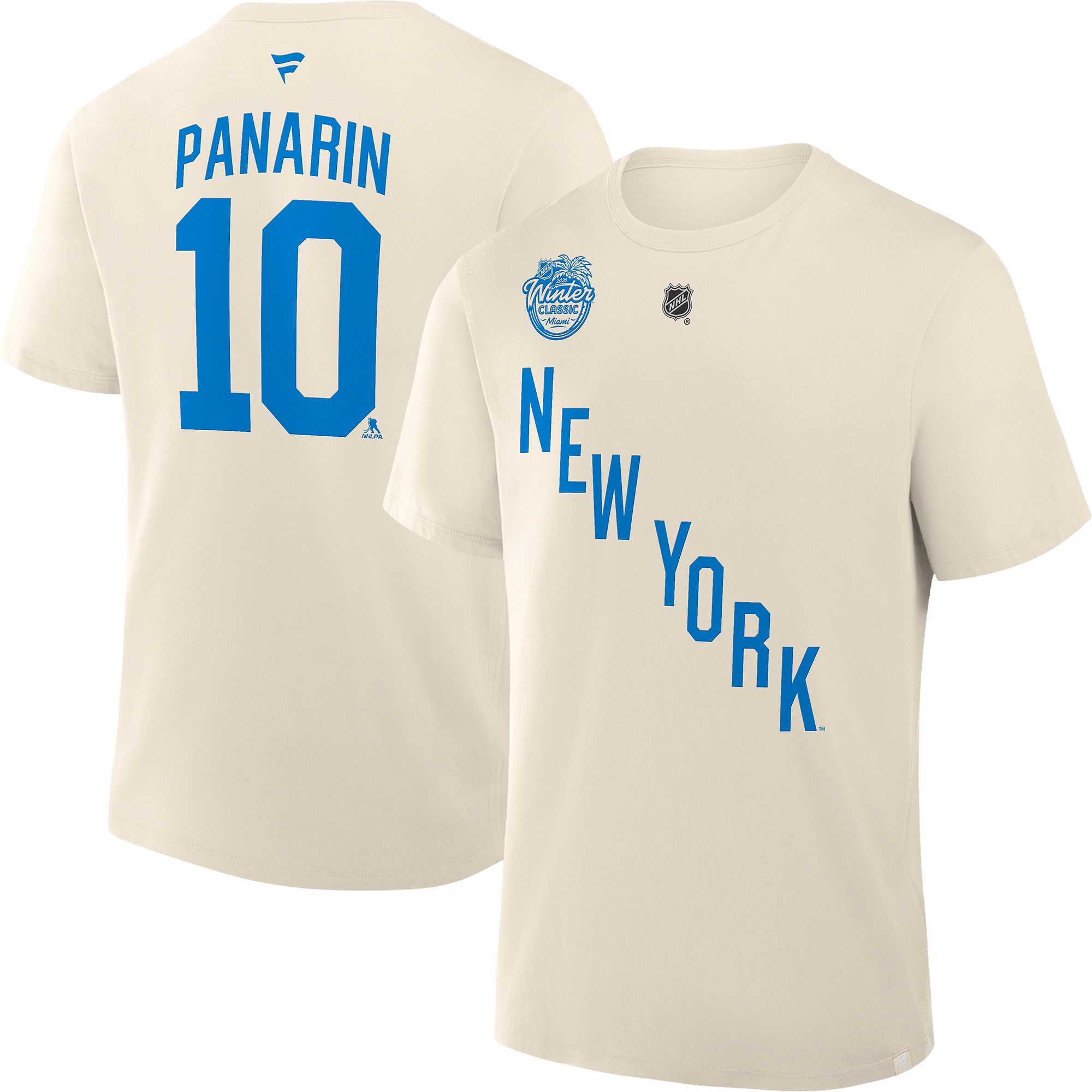 NHL Men's New York Rangers Winter Classic 2026 Artemi Panarin #10 T-Shirt product image