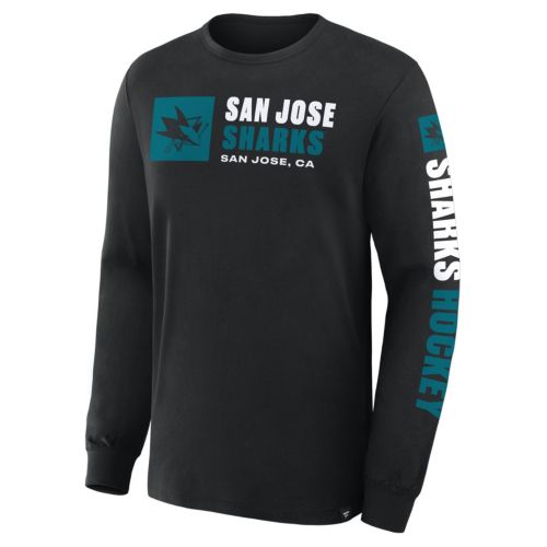 NHL Adult San Jose Sharks Logan Couture #39 Black T-Shirt | Dick's