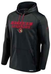 NHL Men's Ottawa Senators Rink Fleece Black Pullover Hoodie | Dick's ...