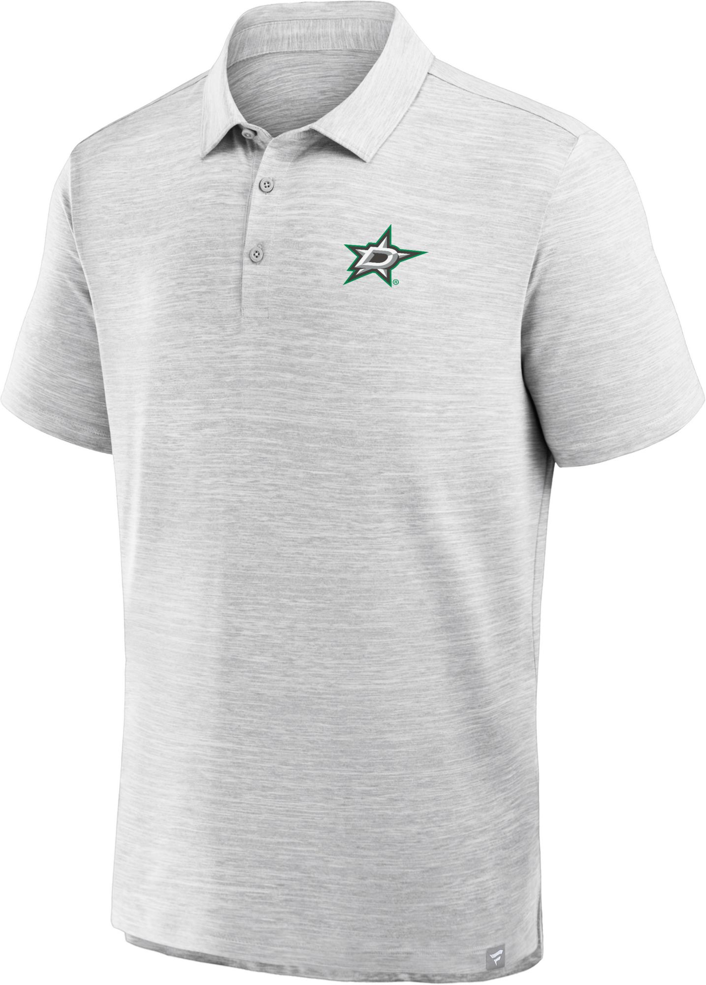 NHL Men's Dallas Stars Grey Prime Logo Polo product image