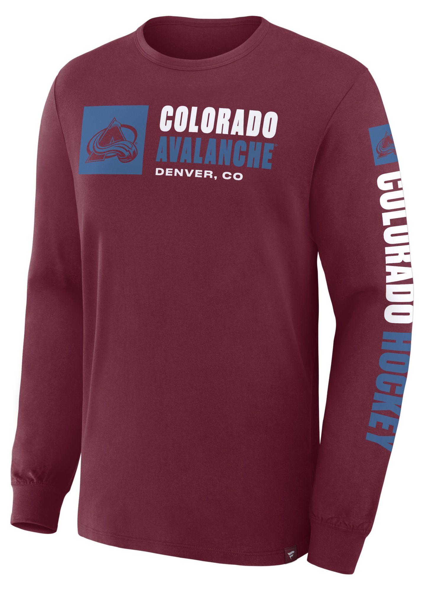 NHL Men's Colorado Avalanche Maroon Legacy Long Sleeve T-Shirt product image